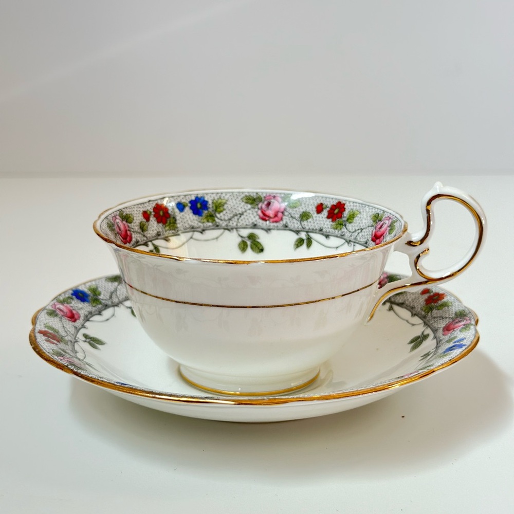 Antique (1920's) Aynsley Tea Cup and Saucer made in England